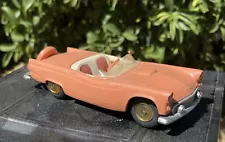 1955 Ford Thunderbird Promo Model Car. For Parts Or Junkyard Model