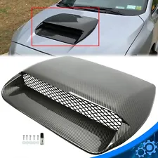 For 2015-2021 Subaru WRX STI Carbon Fiber Air Flow Hood Scoop Bonnet Vent NEW