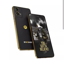 New Motorola Moto G 5G 2024 128GB Boost Mobile ColorPrime Gold and Black