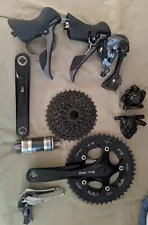 Shimano Claris Gravel Groupset 2x8 R2000 11-34T 50/34t Crankset Road Group