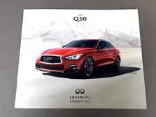 2019 Infiniti Q50 12-page Original Car Sales Brochure Catalog