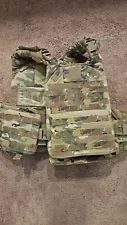 Multicam KDH Modular Scalable Vest (MSV) Gen 1 Size Small W/ Soft Inserts