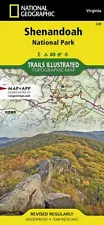 National Geographic Trails Illustrated Virginia Shenandoah National Park Map 228