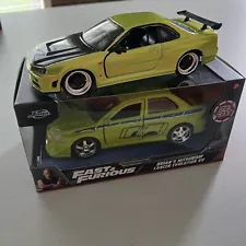 Jada Fast And Furious Brian's Mitsubishi Lancer Evolution VII 1:32,loose GTR