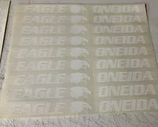 1980’s Oneida Eagle Archery dealer sheet of bow Replacement Stickers