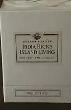 India Hicks Island Living Spider Lily Eau de Toilette 3.4 oz--NIB