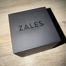 Zales Jewelers EMPTY Jewelry Ring Box Black