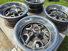 1978-88 OEM Oldsmobile Cutlass Rally wheels, Center Caps And Trim Rings.