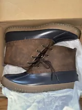 SPERRY Top Sider Breakwater Boots Brown Tan