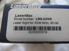 LASERMAX GUIDE ROD LASER FOR XDM 9 AND 40