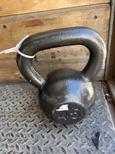 Used 45lb Kettlebell - Cast Iron - Home Fitness Workout Kettle Bell