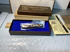 VINTAGE EARLY SCHRADE USA 108OT OLD TIMER KNIFE NOS IN ORIGINAL BOX W/ PAPERS