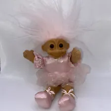 Vintage Russ Ballerina TuTu Troll Plush Doll 2328