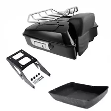 Chopped Pack Trunk Backrest Two Up Mount Rack Fit For Sport Glide FLSB 2018-2021 (For: 2018 Sport Glide)