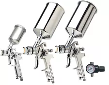 Titan 19220 Vaper 4pc Triple Set Up HVLP Paint Spray Gun Set