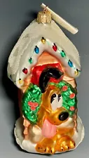 Christopher Radko Disney Pluto's Dog House 1997 A Mickey & Company Ornament