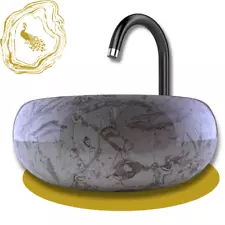 Marble ð§± Cylindrical Vanity Vessel Sink | ð Handcrafted ð ️