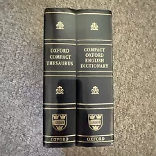 Compact Oxford English Dictionary (Third Edition Revised) by Oxford Press Book