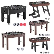 VEVOR 42/48/55 inch Folding Foosball Soccer Game Table Standard Size for Home