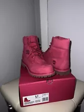 Timberland 50th ANNIVERSARY EDITION PREMIUM 6 INCH Dark Pink Boots