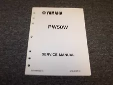 2007 Yamaha PW50W PW50 Motorcycle Dirt Bike Workshop Shop Service Repair Manual