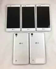 5 LG LS676 Tribute HD Sprint Cell Phone Lot GOOD (White)