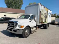 2012 Ford F-650 S/A 20' Morgan Box Delivery Truck Cargo 6.7 Cummins A/T bidadoo