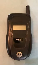 Vtg Motorola Buzz ic502 Mobil Phone-Nextel-Cell Phone Walkie Talkie