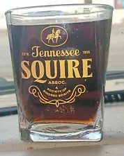 Jack Daniels Glass 10 Oz Tennessee Squire Association Glass One With 2 Engraving