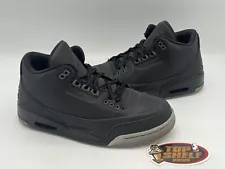 Air Jordan 3 5Lab3 Reflective Black 2014 Size 8.5 Used Rare Retro Authentic MJ