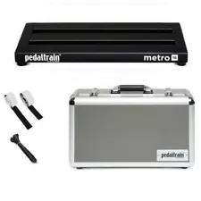 New Pedaltrain Metro 16 Guitar Effects Pedal Board with Hard Case