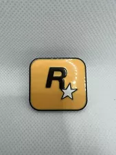 Rockstar Games Logo Enamel Pin GTA Red Dead Redemption Videogame PS4 XBOX