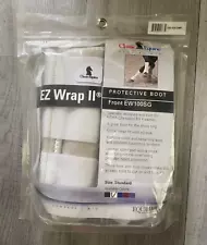 Classic Equine EZ Wrap II Splint Boots Front - White for NCHA Bill Freeman