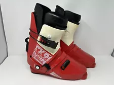 Vintage Salomon SX 91 Equipe Rear Entry Ski Boots Men's Size 340 w/ Bag