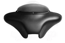 BATWING FAIRING WINDSHIELD FITS SUZUKI VS 1400 Intruder 6.5" SPKS HOLES BLACK (For: Suzuki Intruder 1400)