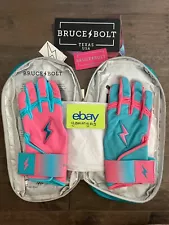 Bruce Bolt Max Clark Long Cuff Batting Gloves Size Youth XLarge ⚾SHIPS NOW⚾