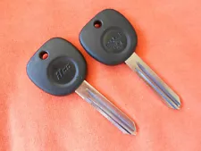 2 SATURN ION KEY BLANKS 2003 2004 2005 2006 2007