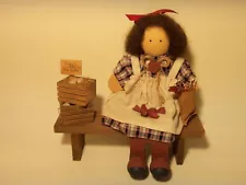 HANDCRAFTED LIZZIE HIGH DOLL w TAG, SABINA VALENTINE 1988 EGGS FOR SALE