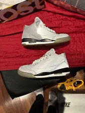 Size 10.5 - Air Jordan 3 5Lab3 Reflective Silver 2014