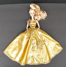 Vintage 1993 Gold Sensation Barbie Doll Limited Edition Timeless Creations Stand