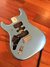 Gen. Fender Left Hand Lefty Tidepool Player Strat Stratocaster Body Alder Bridge