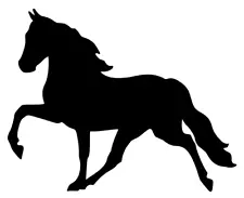 Tennessee Walking Horse Decal, Bumper Sticker, Decal for Car, Windows, Outdoors!