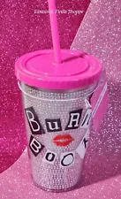 Disney Mean Girls Burn Book Cold Cup Tumbler NWT UNUSED Claire's Exclusive