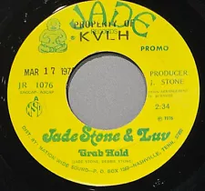 Jade Stone & Luv - Grab Hold (7", Promo) (Near Mint (NM or M-)) - 2147878406