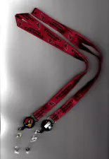 ARIZONA CARDINALS 2 Lanyard Lot FOOTBALL NFL season ticket holder use keychain?