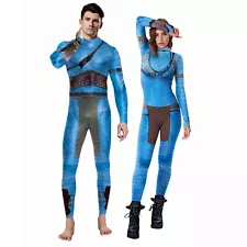 Avatar 2 The Way of Water Cosplay Jumpsuit Costume Bodysuit Halloween Zentai