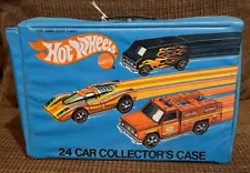 Vintage Hot Wheels 24 Car Carry Case for 1/64 Diecast in Good Condition #5 BX32