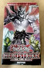 SEALED BOX Yu-Gi-Oh! TCG Structure Deck "Hero Strike" 2017 KONAMI Anime