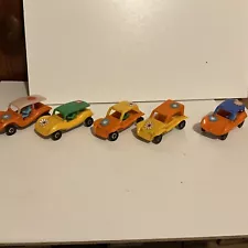 Lone Star Dune Buggy Toy Car Vintage Rare Models x 5