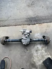 ezgo rxv golf cart rear trans/axle assembly with brakes